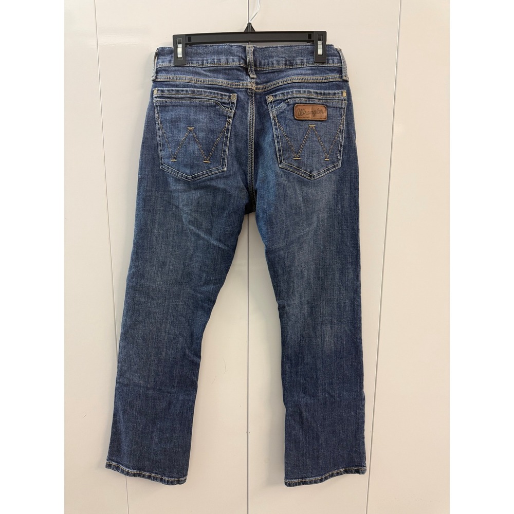 Wrangler Retro Slim Boot Jeans Mens 30x30 Medium Wash Denim 10WLT77LY